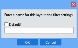 Save configuration under the selected code Save configuration under the selected code