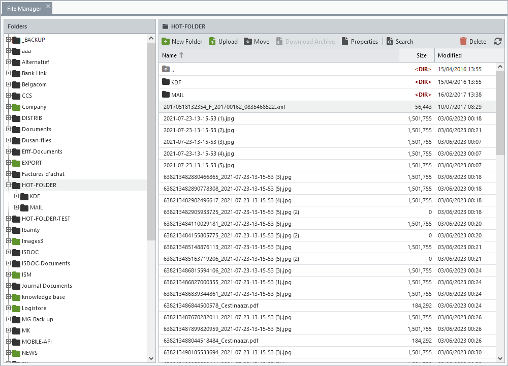 File manager