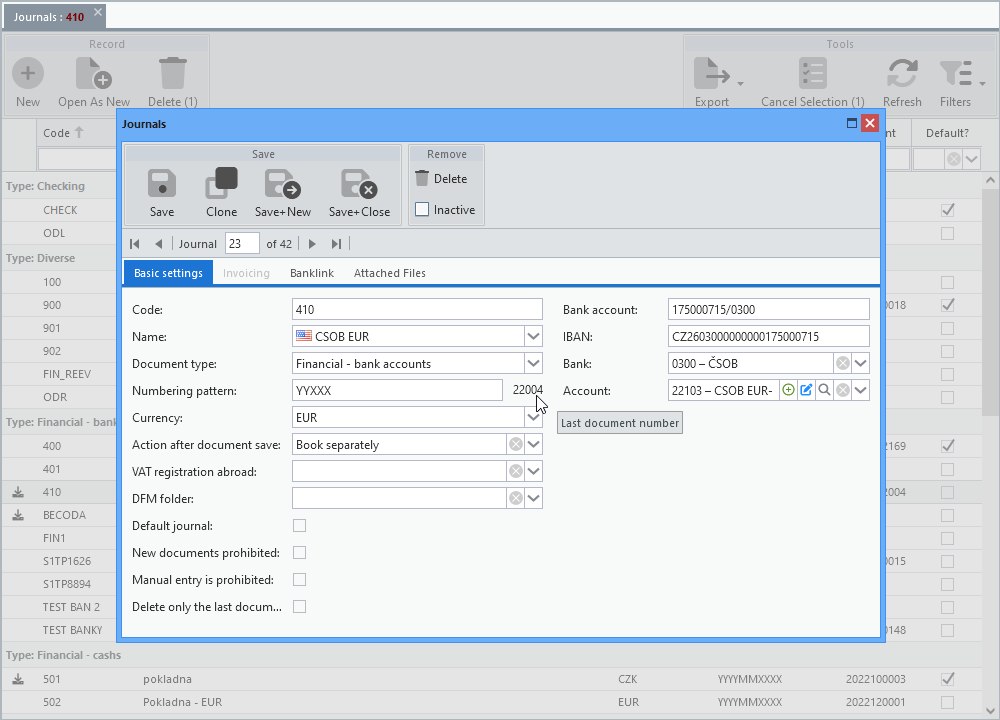 Applications with a record detail open in a window