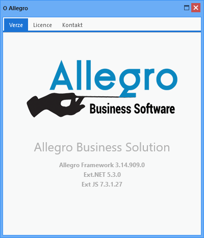 Informace o Allegro