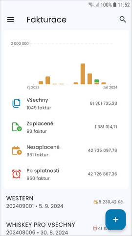 Seznam faktur