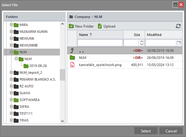File selector