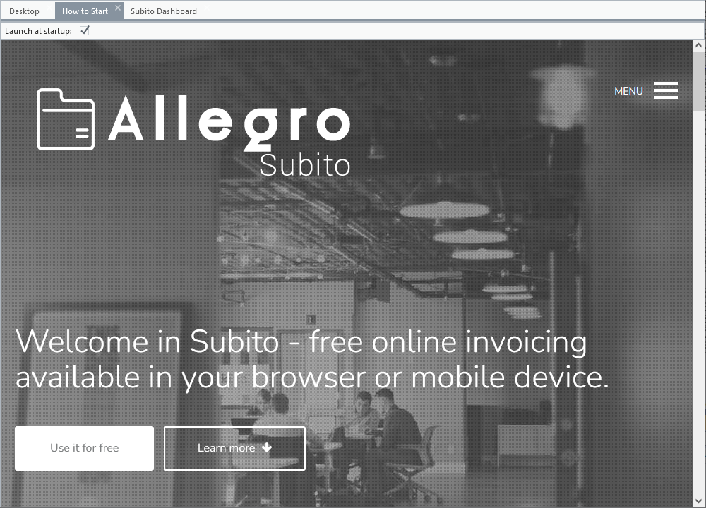 Getting started with Subito