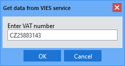 Inquiry the VIES service